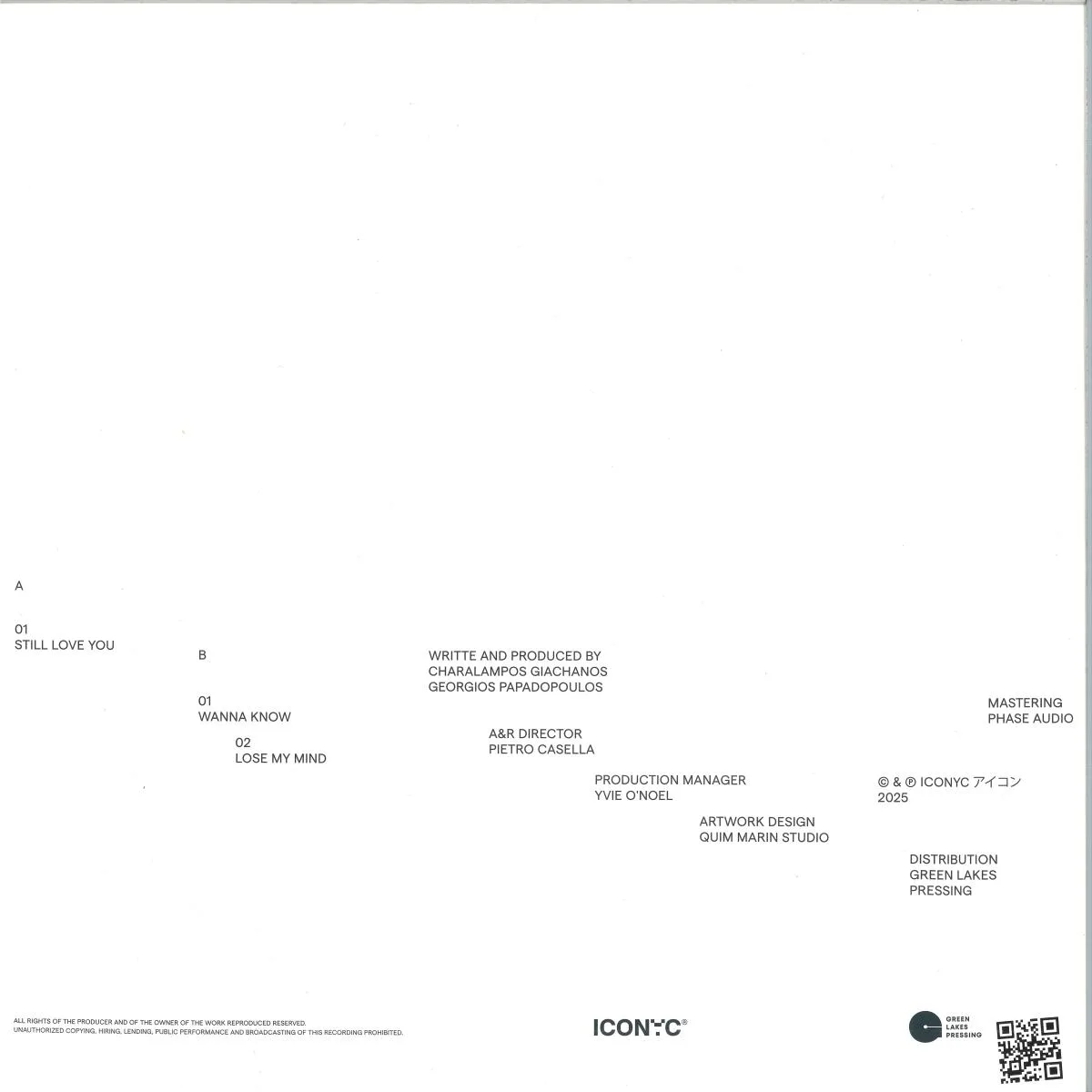 Back cover — Momery — Still Love You