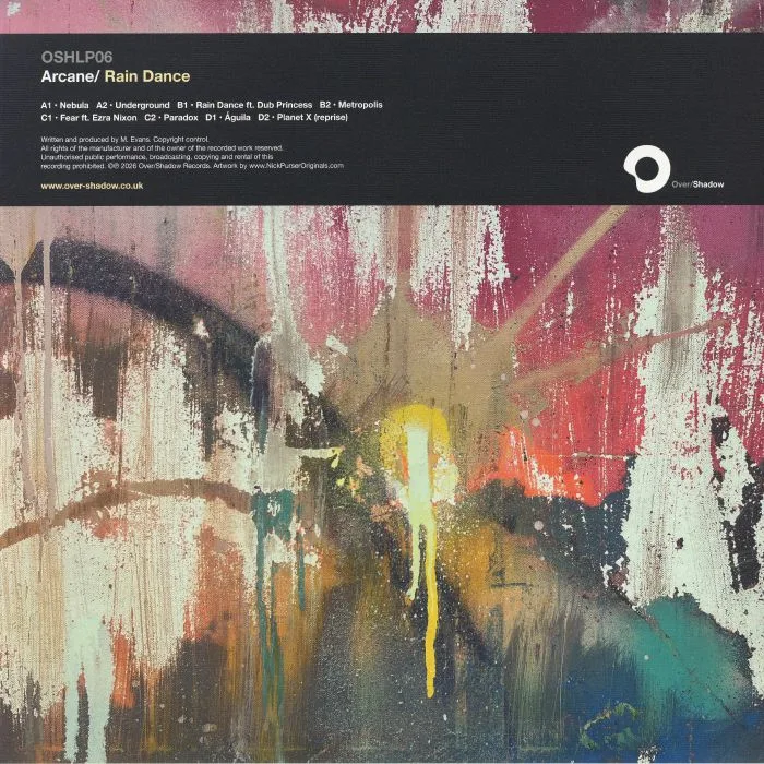 Back cover — ARCANE — Rain Dance