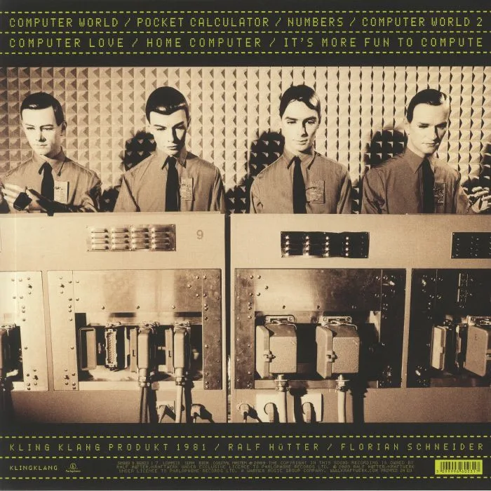 Back cover — KRAFTWERK — Computer World (reissue)
