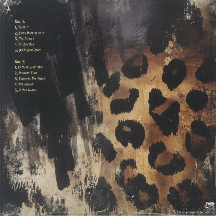 Back cover — LA GUNS — Leopard Skin