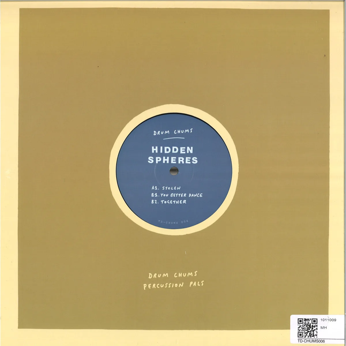 Back cover — Hidden Spheres — DRUM CHUMS VOL.6