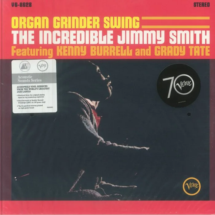 Jimmy SMITH / KENNY BURRELL / GRADY TATE — Organ Grinder Swing (Acoustic Sounds Series)