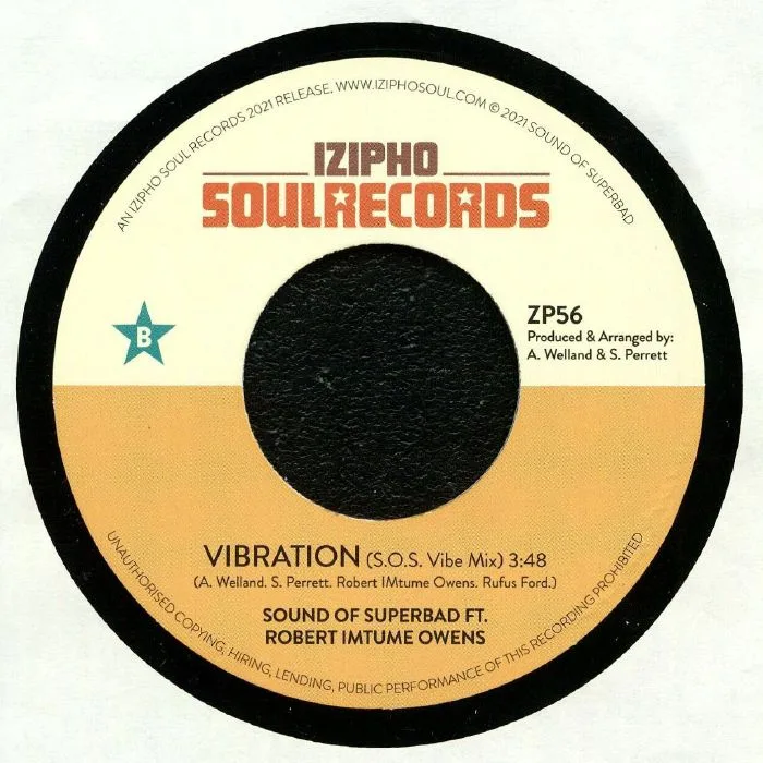 Back cover — SOUND OF SUPERBAD feat ROBERT IMTUME OWENS — Vibration