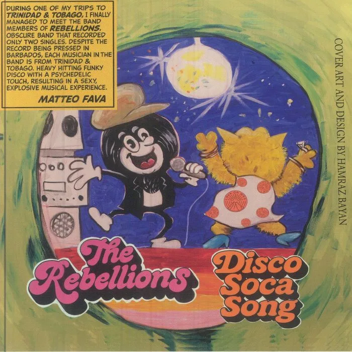 Back cover — REBELLIONS — Funky Rainbow