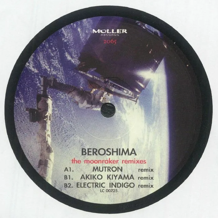 Back cover — BEROSHIMA — The Moonraker Remixes