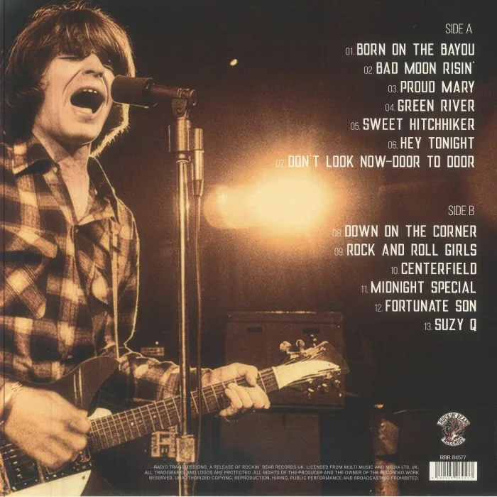 Back cover — John FOGERTY — The Lost Tapes