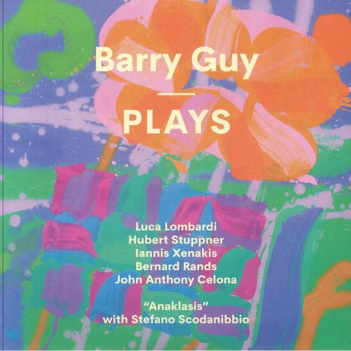 Лицевая сторона обложки — Barry GUY — Plays
