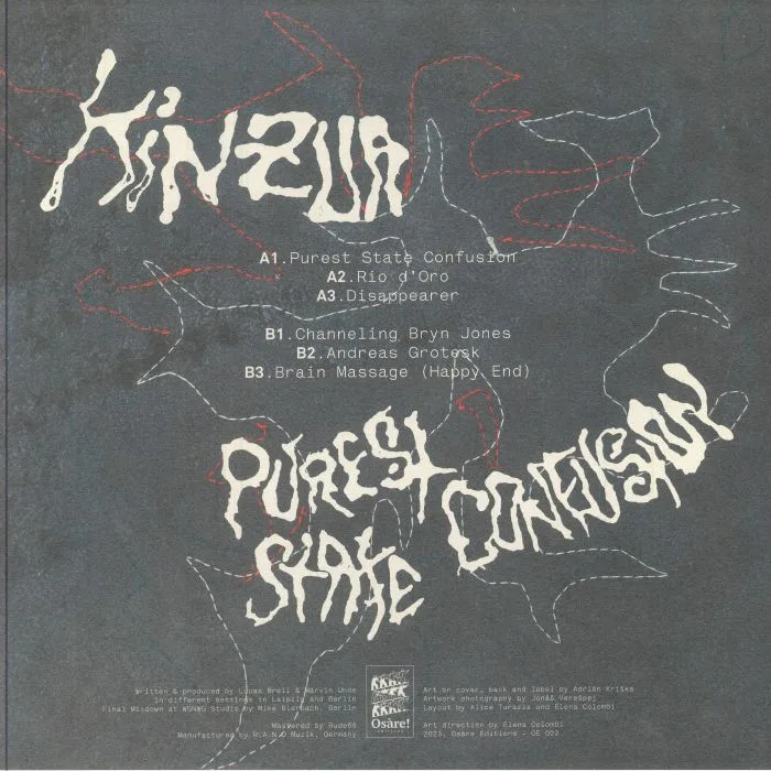 Обратная сторона обложки — KINZUA — Purest State Confusion