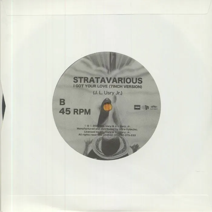 Back cover — STRATAVARIOUS — I Got Your Love