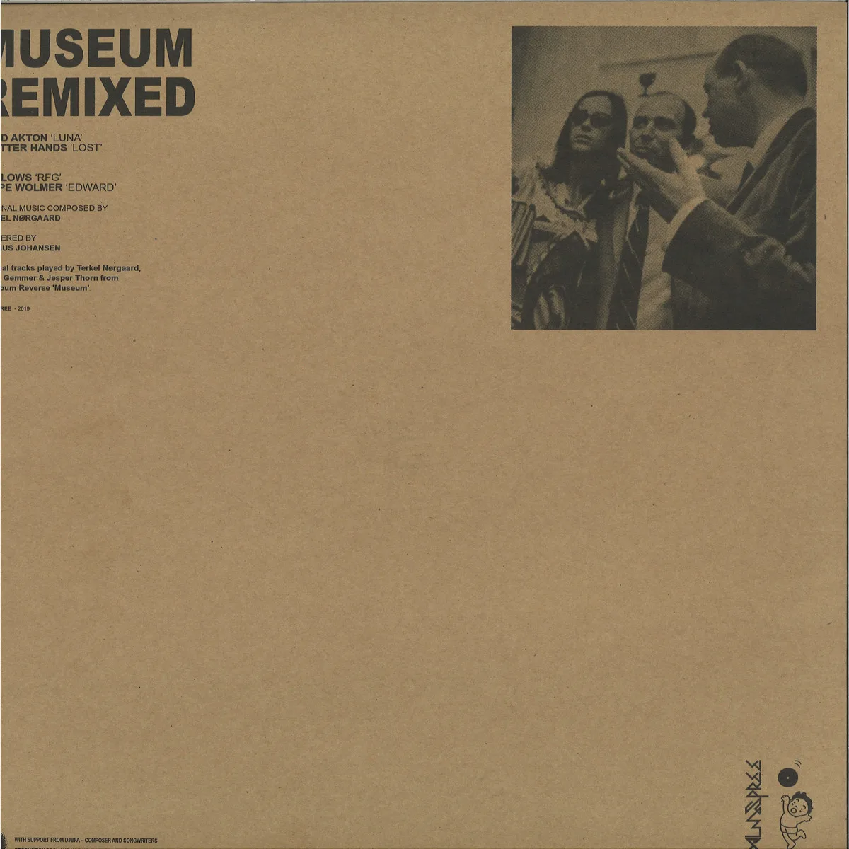 Обратная сторона обложки — Terkel Nørgaard — MUSEUM REMIXED
