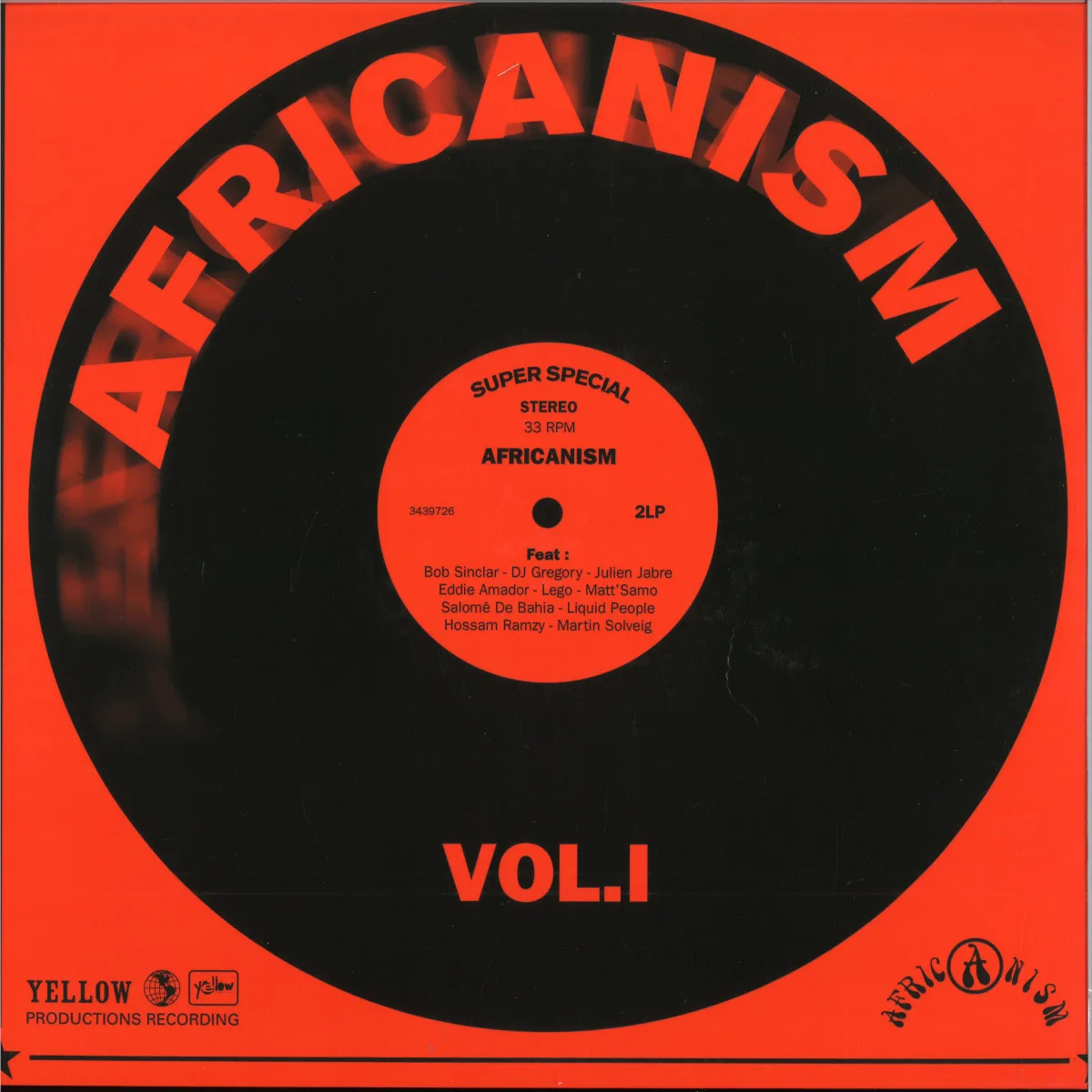 Africanism Allstars — AFRICANISM 01 LP 2x12"