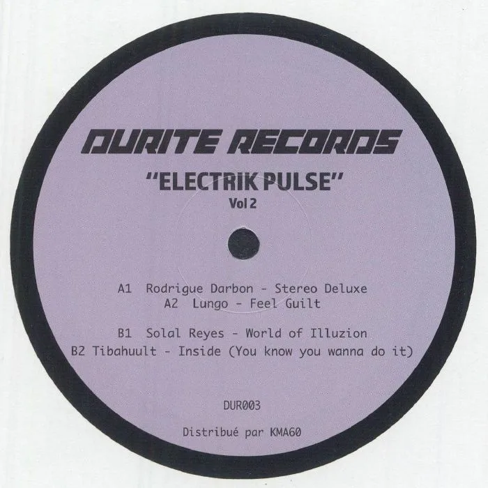 Лицевая сторона обложки — Rodrigue DARBON / LUNGO / SOLAL REYES / TIBAHUULT — Electrik Pulse Vol 2