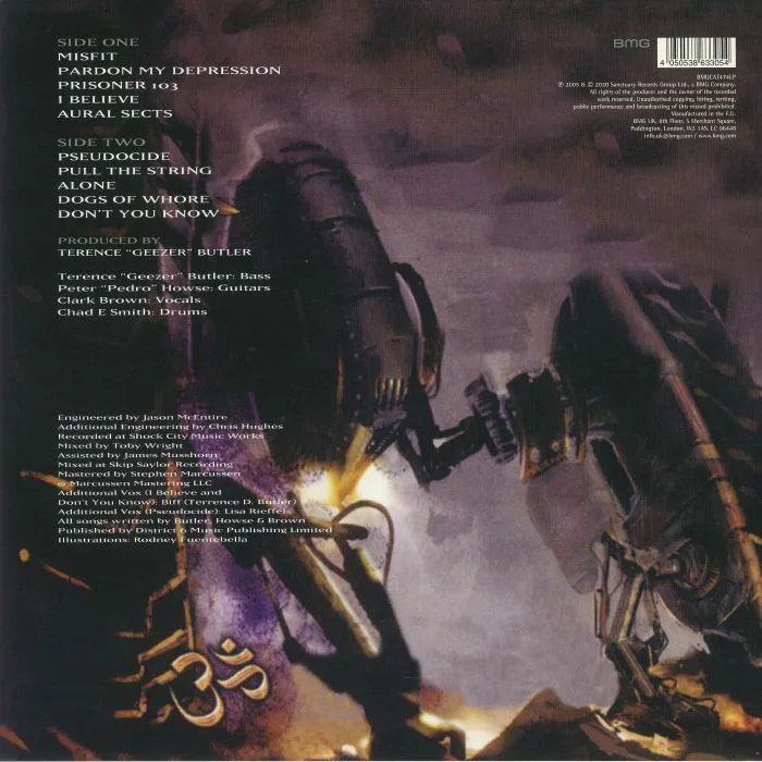 Back cover — GEEZER BUTLER — Ohmwork (reissue)
