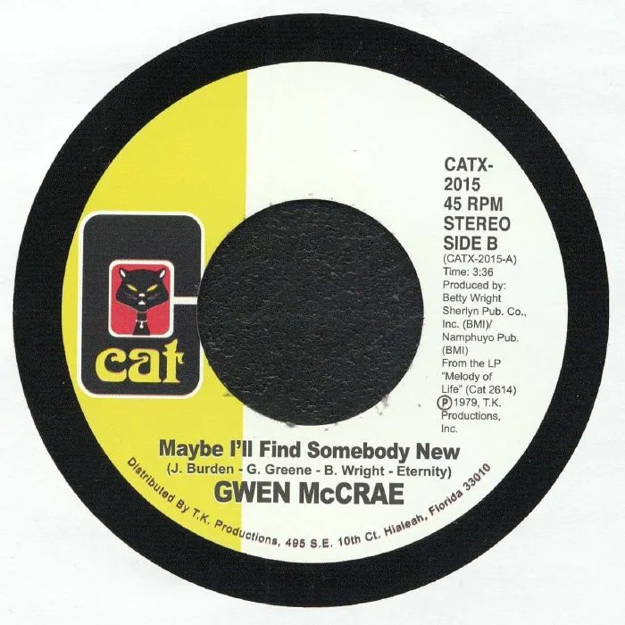 Обратная сторона обложки — Gwen McCRAE — All This Love That I'm Givin