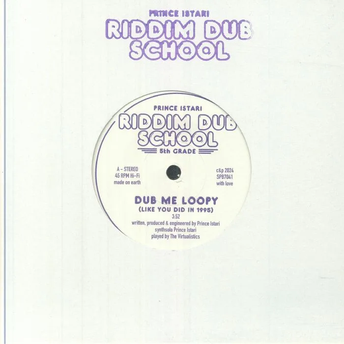 PRINCE ISTARI — Riddim Dub School 5th Grade