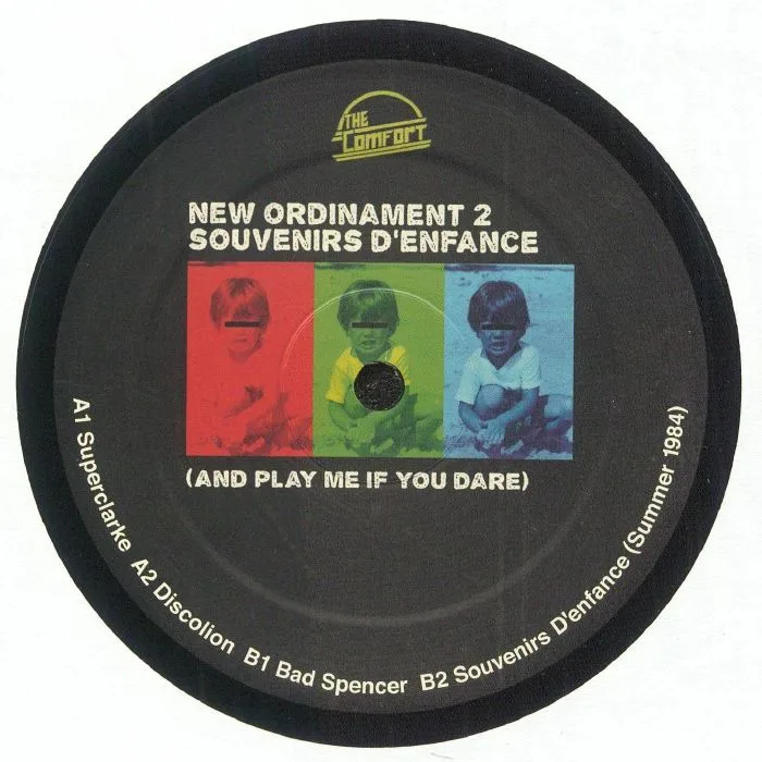 Front cover — NEW ORDINAMENT — Souvenirs D'Enfance & Play Me If You Dare (reissue)