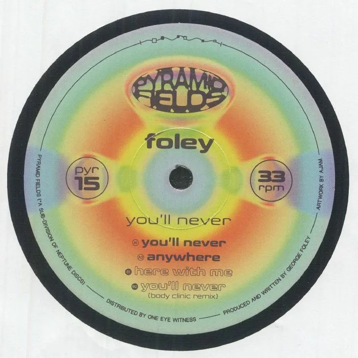 Лицевая сторона обложки — FOLEY — You'll Never