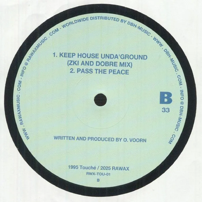 Back cover — DOPE DOG — Keep House Unda Ground (remastered)