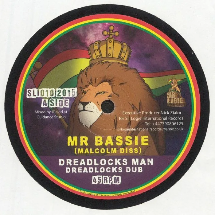 MR BASSIE / I DAVID — Dreadlocks Man