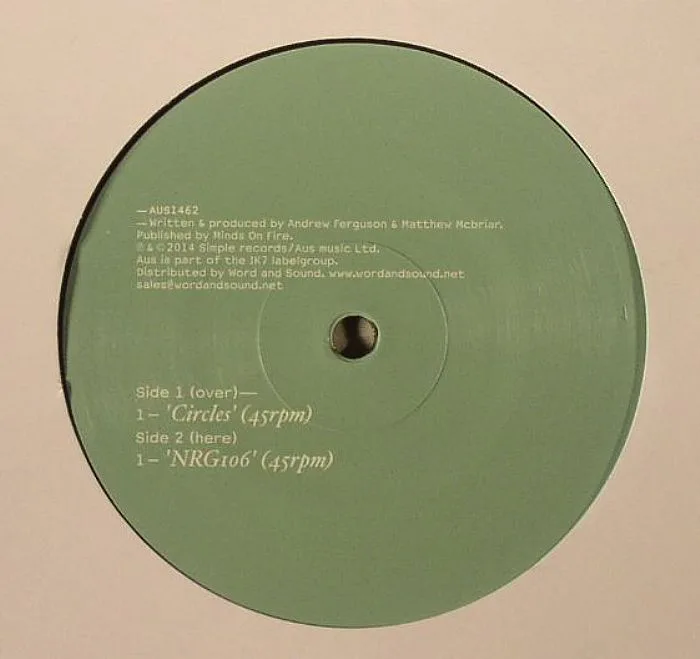 Back cover — BICEP — Circles EP