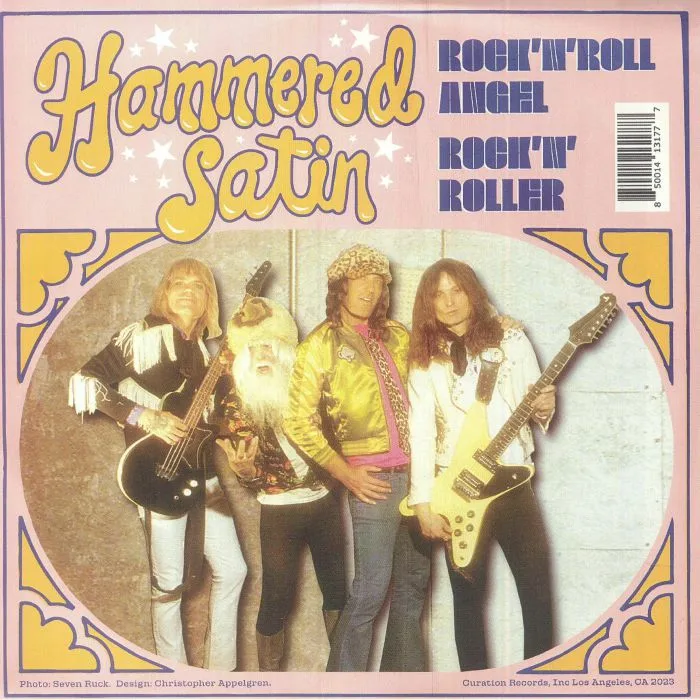 Обратная сторона обложки — HAMMERED SATIN — Rock 'N' Roller