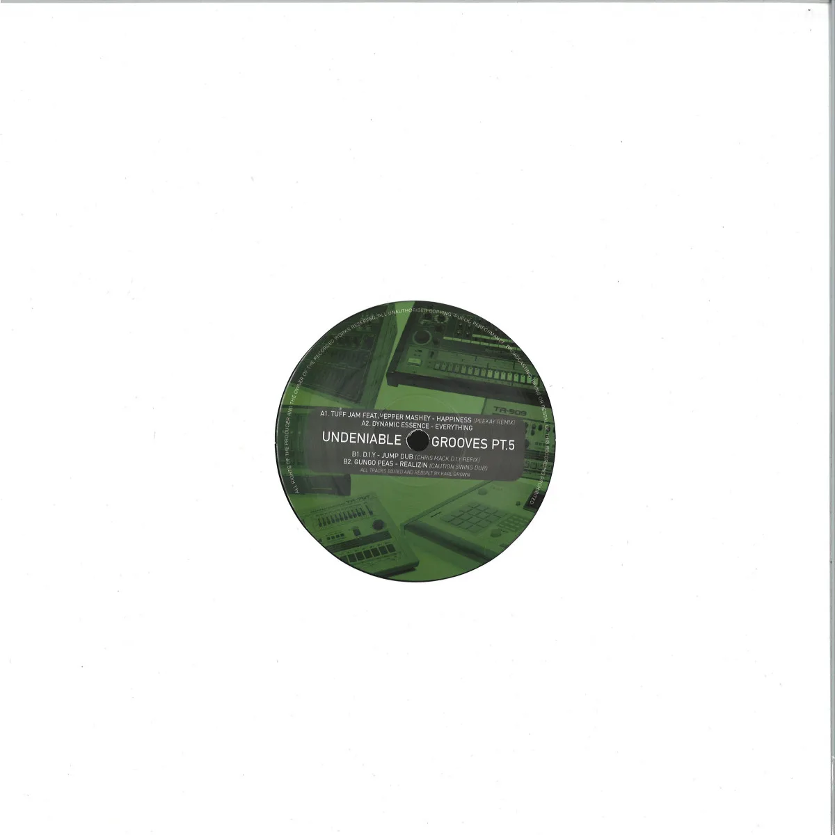 Back cover — Various — Undeniable Grooves Pt. 5