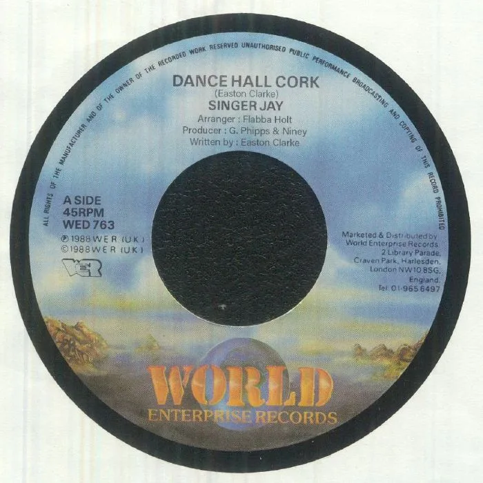 SINGER JAY / COMPTER RADICS — Dance Hall Cork