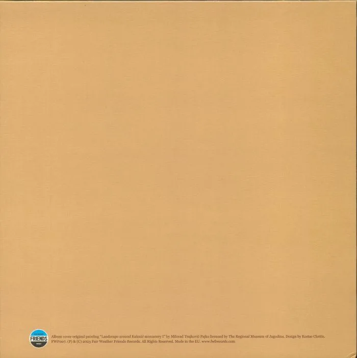 Back cover — SOKRATIS VOTSKOS QUARTET — Pajko Fire In The Forest On The Mountain