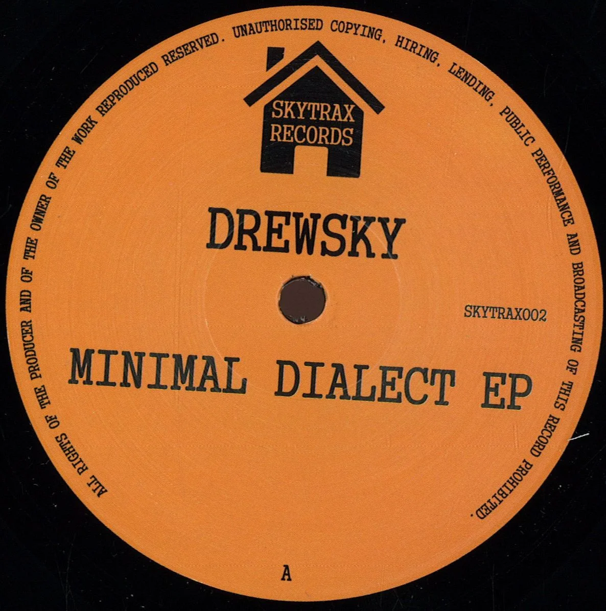 Front cover — Drewsky — Minimal Dialect Ep
