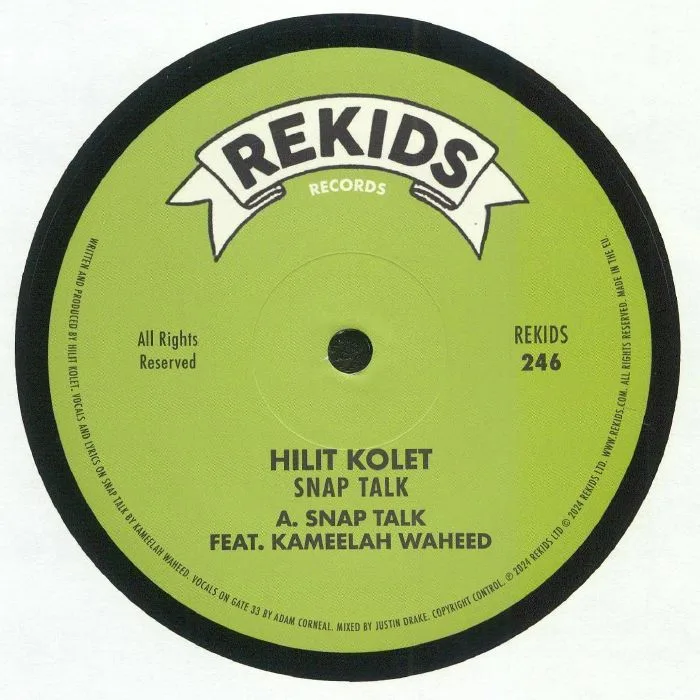 Front cover — Hilit KOLET — Snap Talk