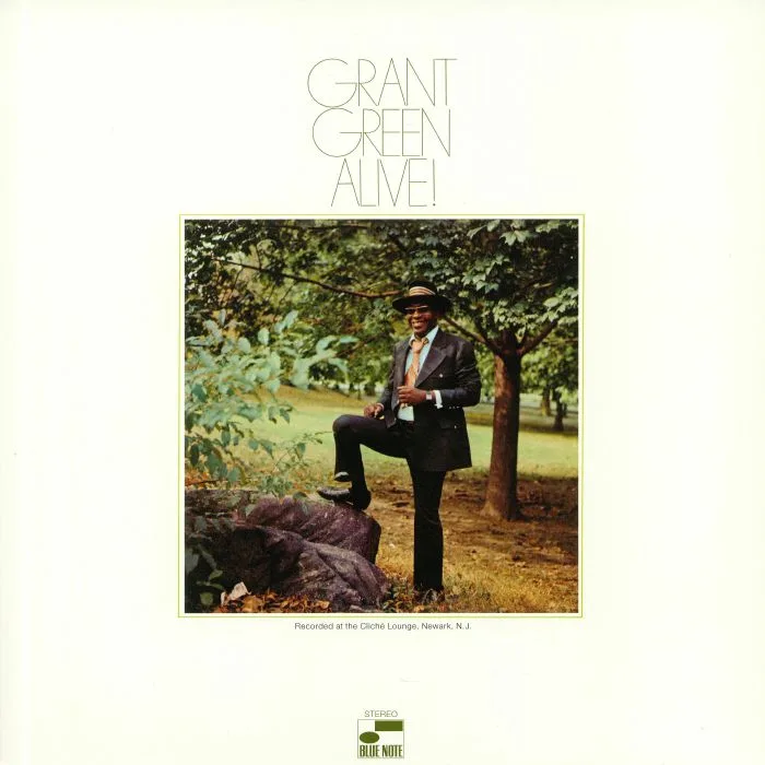 Лицевая сторона обложки — Grant GREEN — Alive (reissue)