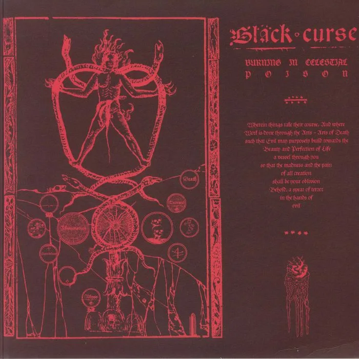 BLACK CURSE — Burning In Celestial Poison
