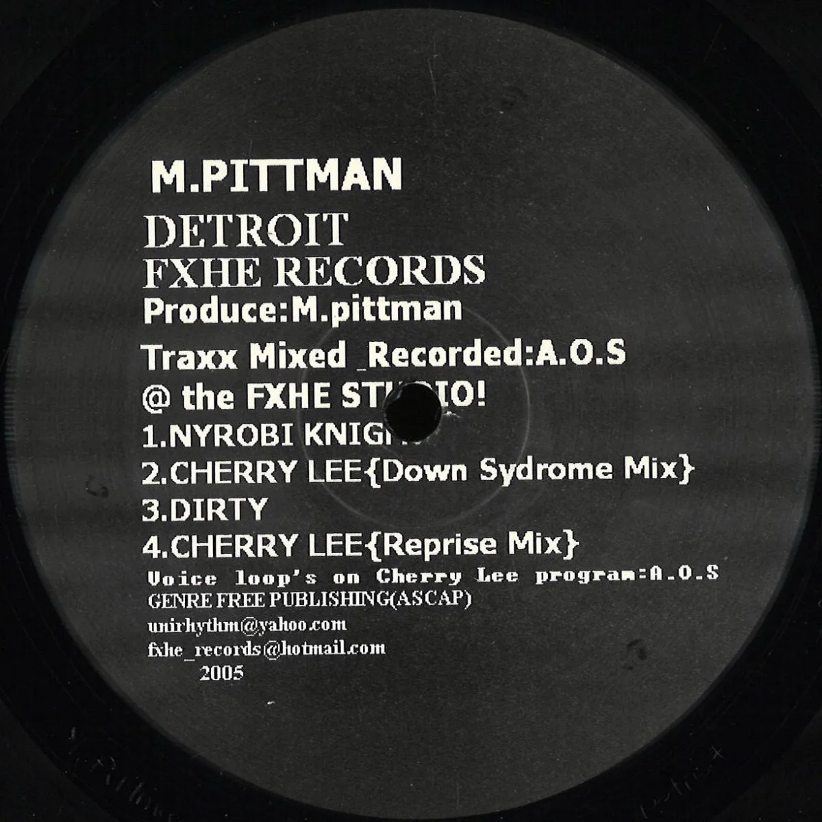 Marcellous Pittman — M Pittman EP