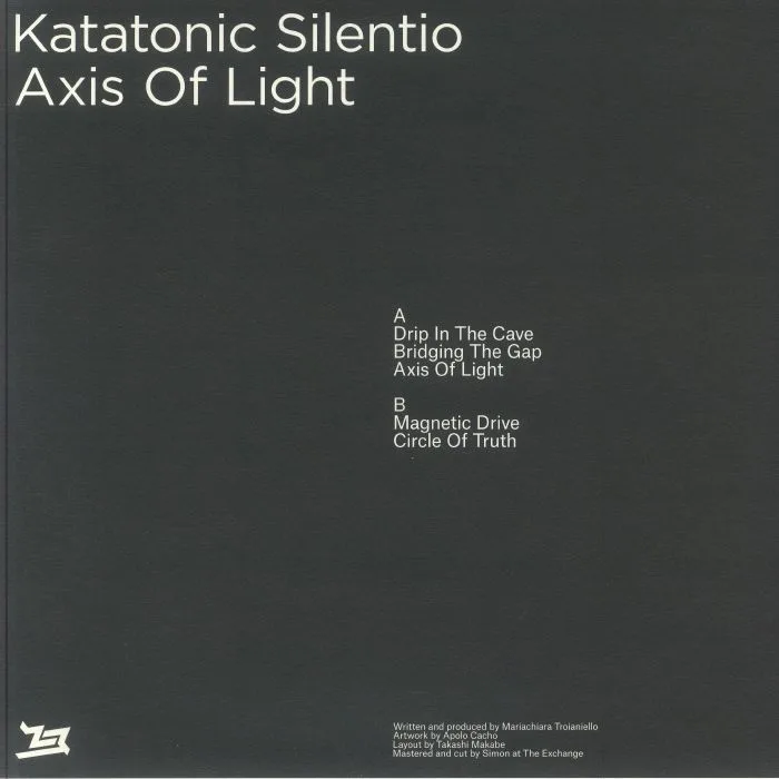 Обратная сторона обложки — KATATONIC SILENTIO — Axis Of Light