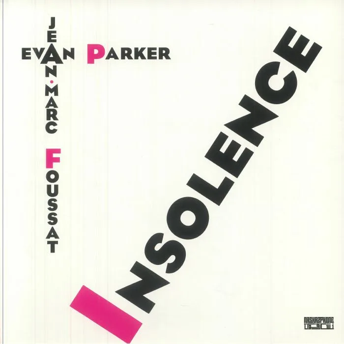 Обратная сторона обложки — Evan PARKER / JEAN MARC FOUSSAT — Insolence