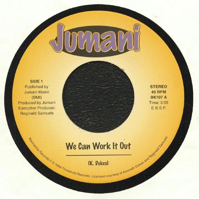 JUMANI — We Can Work It Out