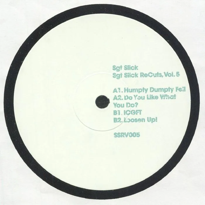 Back cover — SGT SLICK — Sgt Slick Vol 5