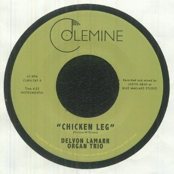 Лицевая сторона обложки — DELVON LAMARR ORGAN TRIO — Chicken Leg