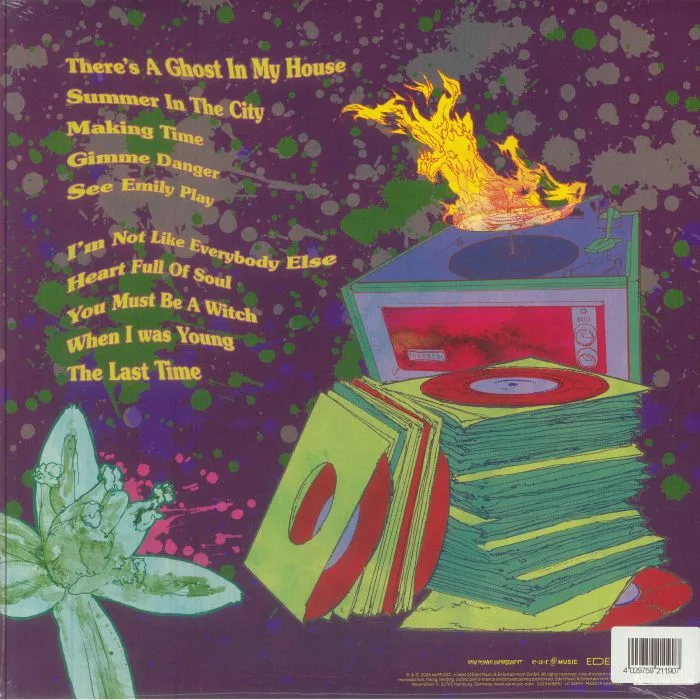 Back cover — The DAMNED — Not Like Everybody Else