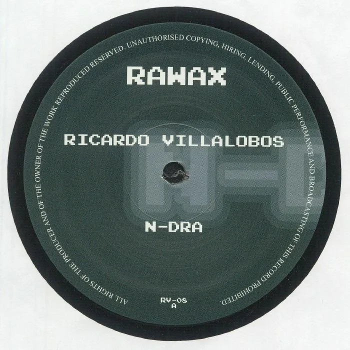Front cover — Ricardo VILLALOBOS — NDRA (reissue)