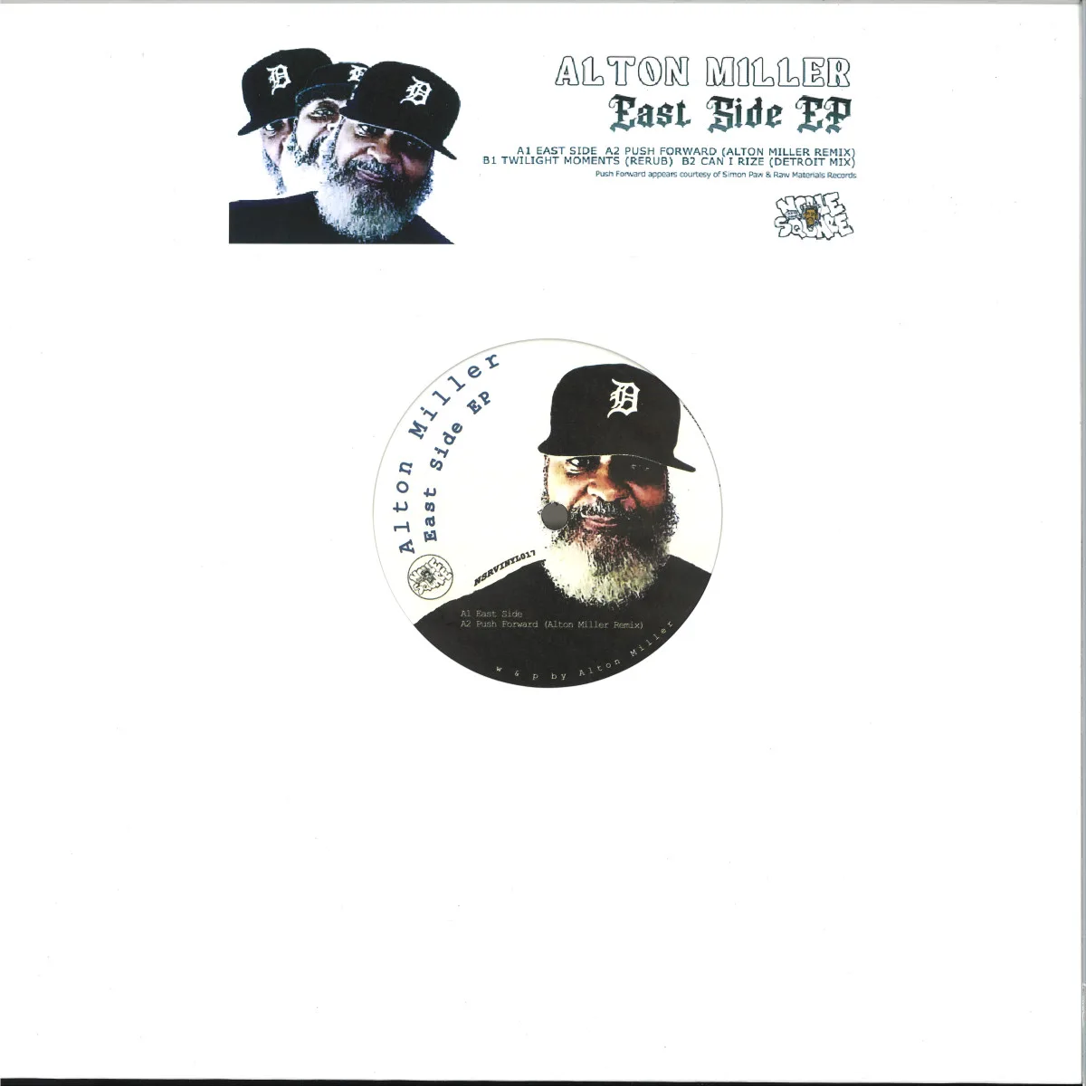 Front cover — Alton Miller — East Side EP