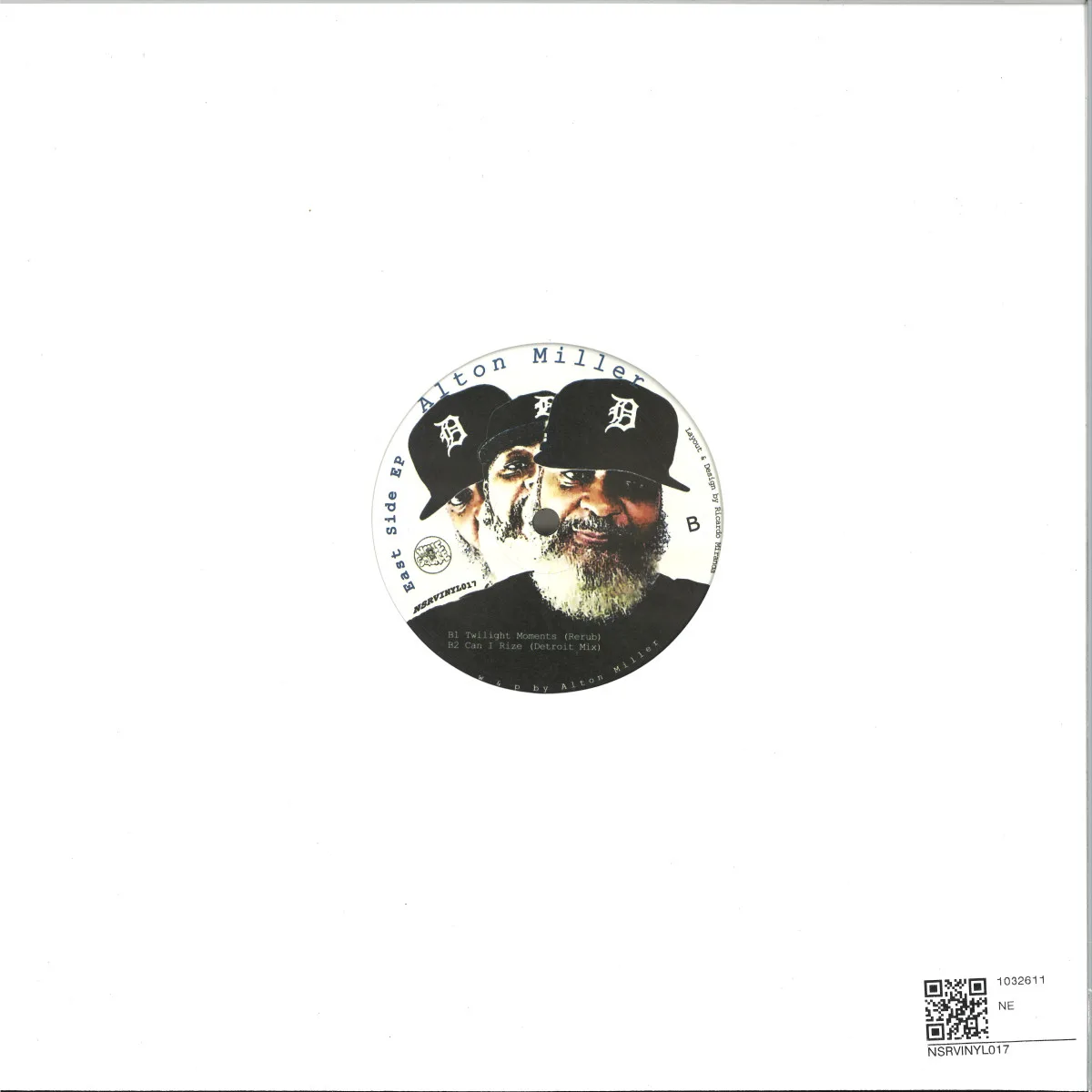 Back cover — Alton Miller — East Side EP