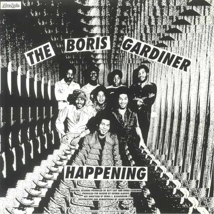 Обратная сторона обложки — The BORIS GARDINER HAPPENING — Ultra Super Dub Vol 1