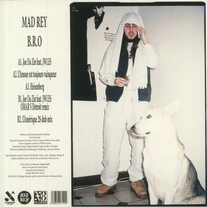Back cover — MAD REY — BRO
