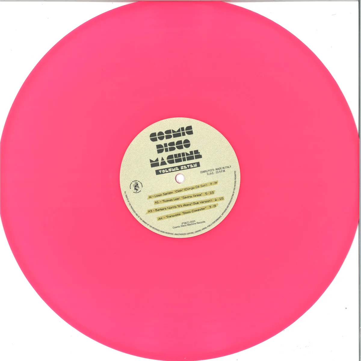 Front cover — Cosmic Disco Machine — VOL. 7