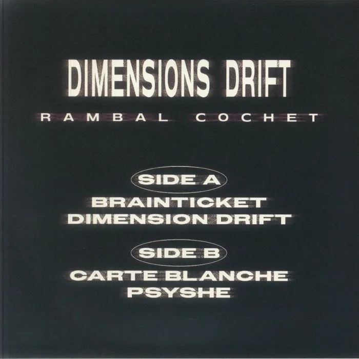 Back cover — RAMBAL COCHET — Dimensions Drift