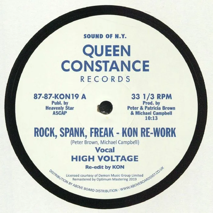Лицевая сторона обложки — HIGH VOLTAGE / CHAIN REACTION — Rock Spank Freak