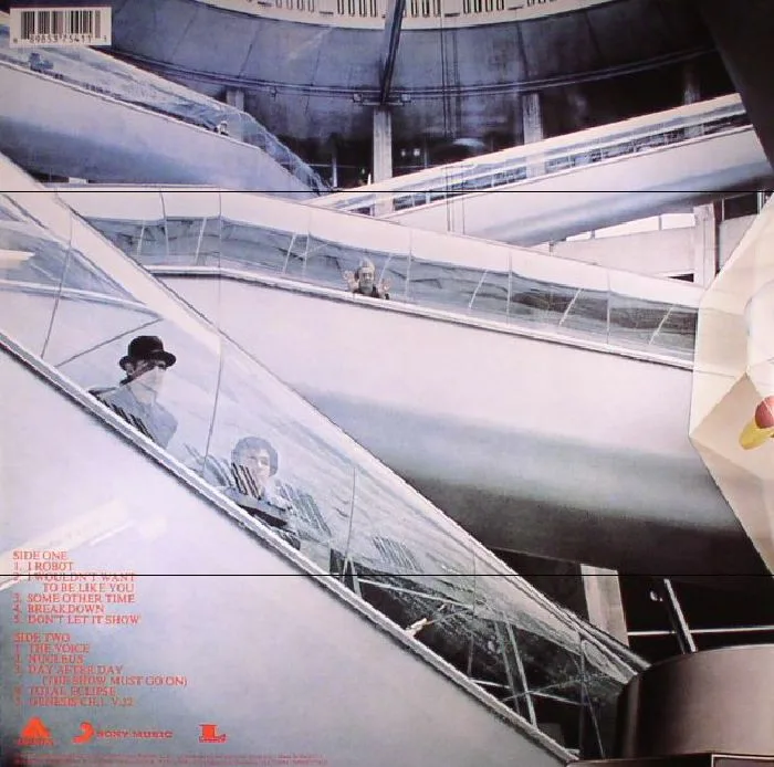 Back cover — The ALAN PARSONS PROJECT — I Robot (reissue)
