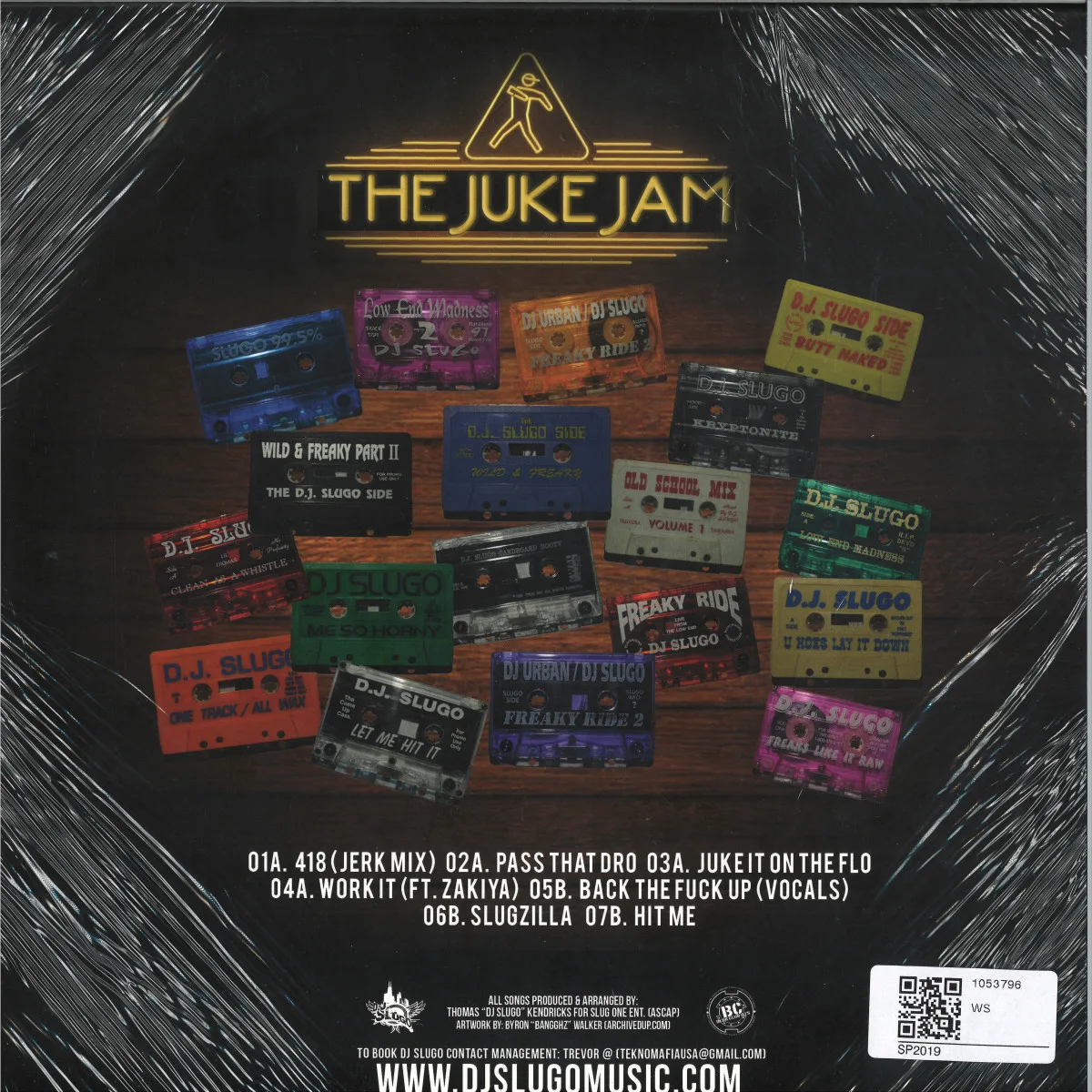 Back cover — Dj Slugo — The Juke Jam