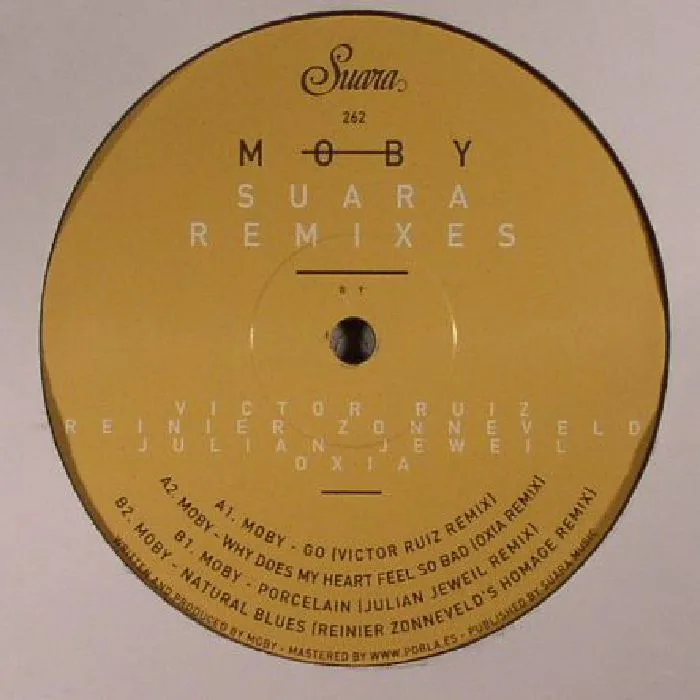 Лицевая сторона обложки — MOBY — Suara remixes